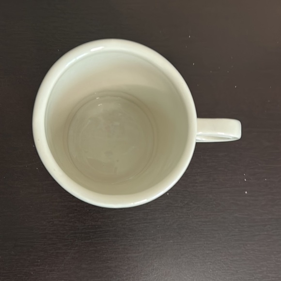 ANTHROPOLOGIE A Monogram Coffee Mug White Black - Picture 3 of 5